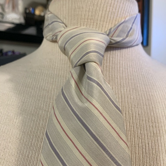 Yves Saint Laurent Other - 80’s YSL YVES ST LAURENT 100% SILK STRIPED DIAGONAL NECKTIE